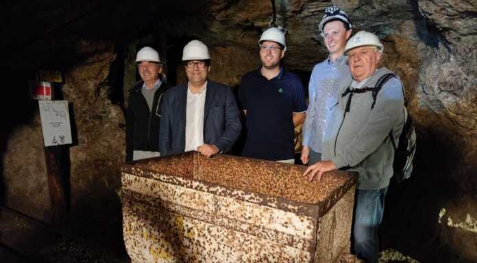 Piani Resinelli, l’assessore regionale Maione in visita alle miniere Maione in visita alle miniere dei resinelli