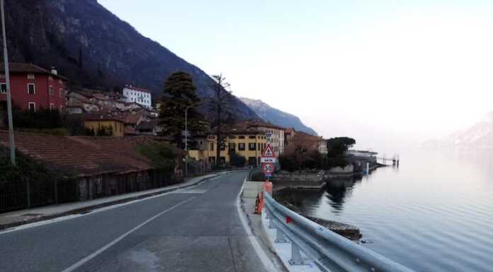 Lavori sulla Lariana, chiusure notturne a Onno fino al 6 dicembre strada lariana onno