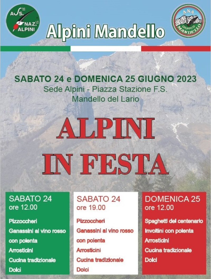 Alpini in Festa 2023 Mandello