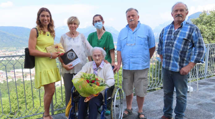 La signora Alida Colombo compie 100 anni, fu l’infermiera del dottor Zannini Alida Colombo 100 anni