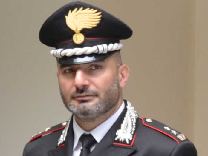 Il Tenente Colonnello dei Carabinieri Andrea Domenici, nuovo Comandante della Compagnia di Lecco