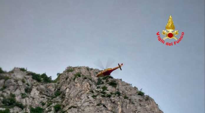 Medale: sbagliano sentiero e si ritrovano sulla ferrata: elisoccorsi elisoccorso ferrata medale