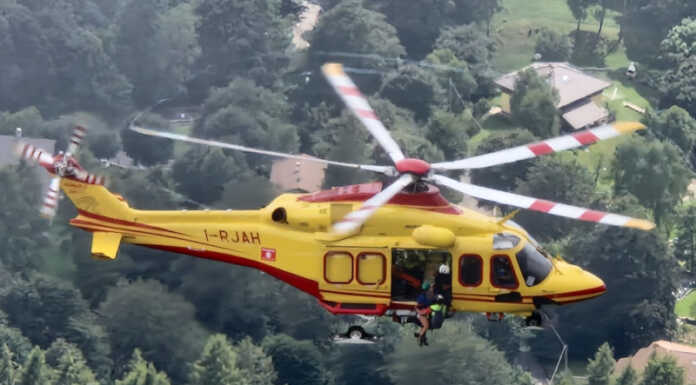 Cade e si infortuna lungo il sentiero delle Foppe, elisoccorso 75enne Elisoccorso Grignetta 20230730