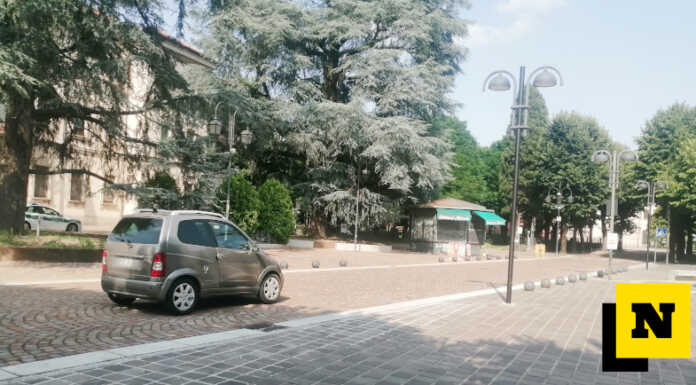 Riaperta la piazza del Comune: “Con questi lavori Merate è ancora più bella”