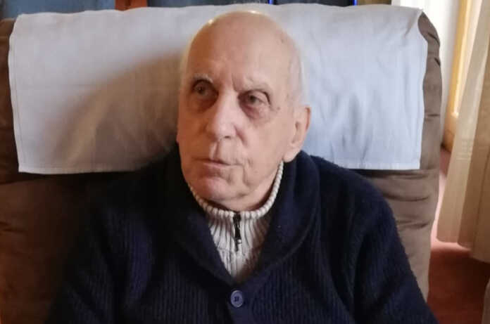 Raffaelino Fornoni in occasione del suo 93° compleanno lo scorso 3 gennaio