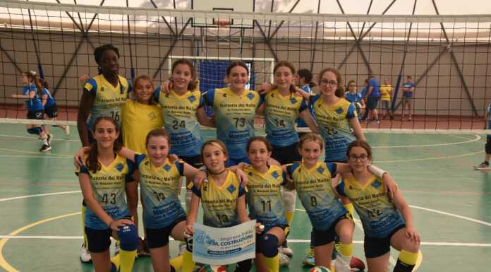 Cortenova Volley Under 12, quinto posto ai campionati nazionali CSI di Matera Cortenova Volley U12