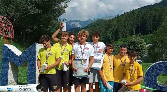 Canoa, in Trentino 5 titoli tricolore per il Ck Rivabella ck rivabella trentino