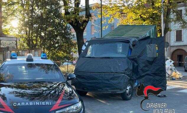 Calco. Colpo al bancomat della BMP, i Carabinieri arrestano la banda di ladri furgone ladri bancomat vimercate