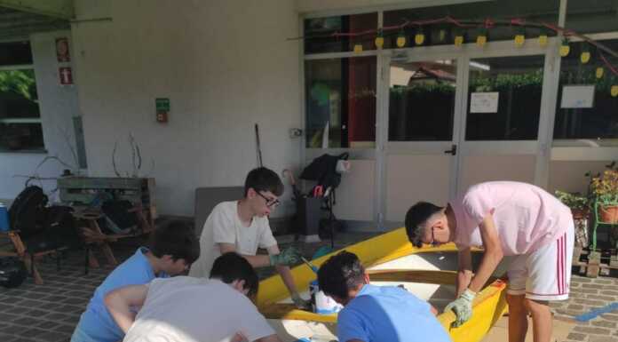 Galbiate. Un grazie speciale dai bimbi de “La nave gialla” ai giovani di Living Land galbiate livingland la nave gialla 2023