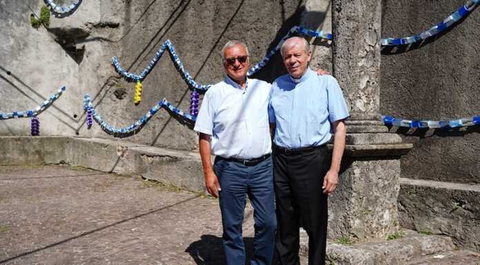 Santa Messa a Laorca per i 40 anni di sacerdozio di Don Claudio Maggioni don maggioni 40 anni sacerdozio