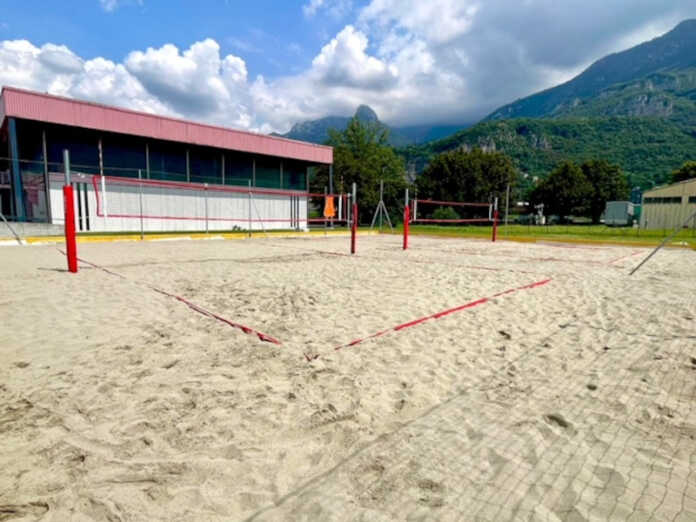 Centro Sportivo Bione nuovi campi beach volley e beach tennis