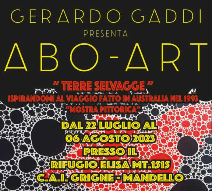 Mostra Abo-Art Rifugio Elisa Gerardo Gaddi