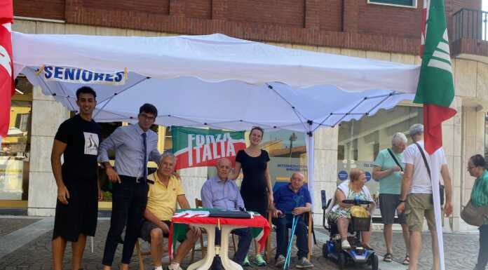 Forza Italia, la campagna di tesseramento a Merate e Casatenovo in vista delle Amministrative