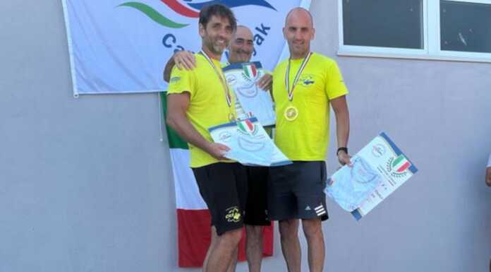 Kayak. Sei titoli italiani Master per il Ck Rivabella a Pescantina Canoa_Kayak_Rivabella_Pescantina_20230801