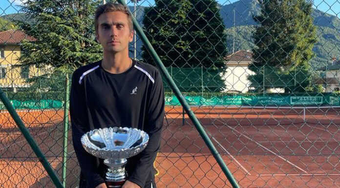 Tennis. Ottaviano Martini, altra sconfitta in finale Clusone Tennis Ottaviano MArtini 20230812