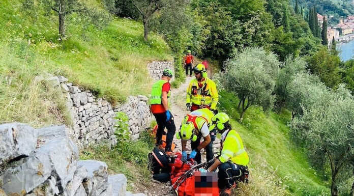 Varenna. Malore sul Sentiero del Viandante, gravissimo 19enne Cnsas Varenna