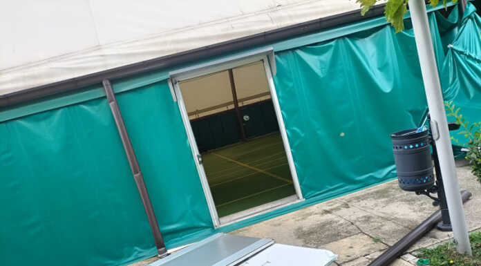 Imbersago devastata dal maltempo: danni al centro sportivo