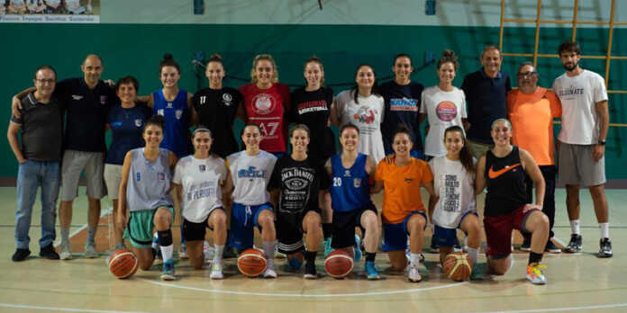 Lecco Basket Women primo allenamento 20230831