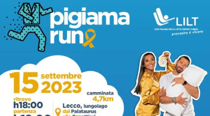Pigiama Run. Anche a Lecco la corsa per aiutare i bimbi malati di tumore Pigiama Run Lecco