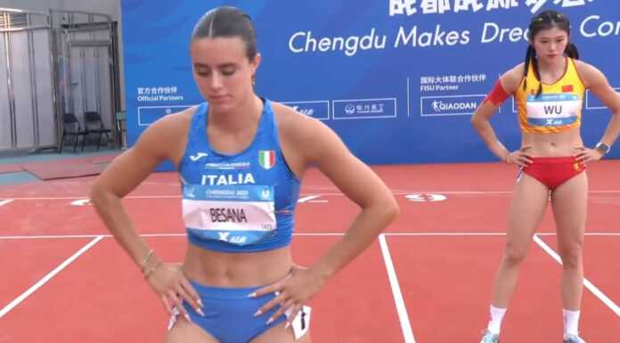 Veronica Besana 4^ nei 100hs alle Universiadi di Chengdu (Cina) Veronica Besana