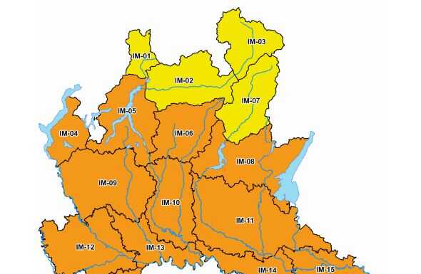 Allerta meteo arancione: temporali e grandine previsti per questa sera e domani mattina