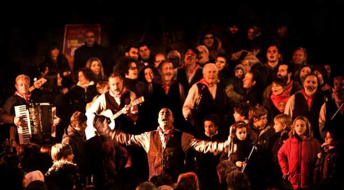 Valvarrone. Il coro dei minatori di Santa Fiora a Tremenico cantori santa fiora