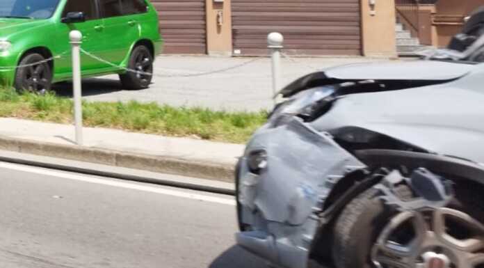 Vercurago. Incidente in via Roma, nessun ferito grave incidente_vercurago