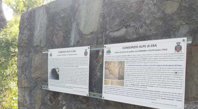 Mandello. Alpe di Era: storia ed etnografia in sette pannelli Alpe di Era pannelli Consorzio Alpe di Era