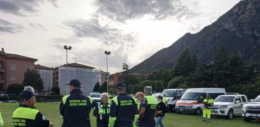 Protezione civile in azione a Valmadrera: intervento sul torrente Inferno Protezione Civile festa santo patrono
