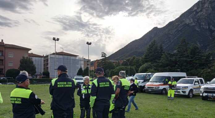 Protezione civile in azione a Valmadrera: intervento sul torrente Inferno Protezione Civile festa santo patrono