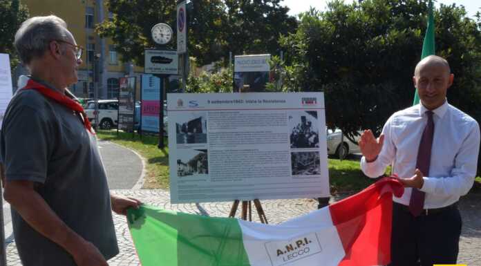 L’Anpi Lecco celebra gli 80 anni della Resistenza, svelata la targa “9 settembre 1943” Anpi_Lecco_Inaugurazione_targa_20230909