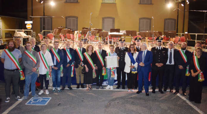 Cernusco, cittadinanza onoraria all’Arma con il concerto della Fanfara
