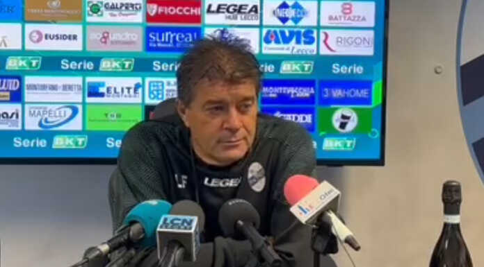 Calcio Lecco. Foschi guarda a Modena: “La squadra deve essere convinta dei propri mezzi” Conferenza stampa Calcio Lecco Modena