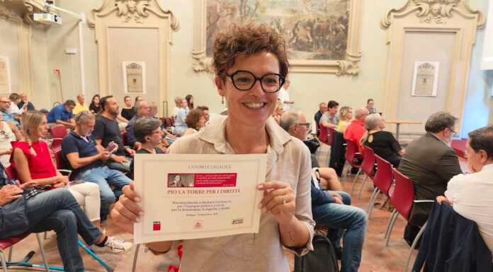 CGIL: assegnato a Barbara Cortinovis il premio “Pio La Torre per i diritti” cortinovis cgil