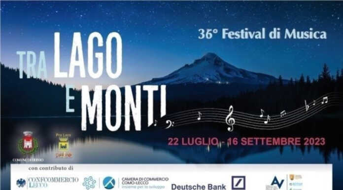 Tra Lago e Monti: l’ultimo concerto della rassegna cambia la location Tra lago e monti 2023