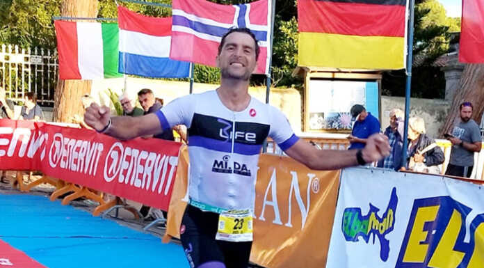 Triathlon. Bella prova di Renato Dell’Oro all’Elbaman 2023 Elba Renato Dell'Oro Elbaman 20230925