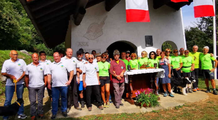 A Ballabio in tanti per la tradizionale festa del gruppo Alpini Gruppo Alpini Ballabio festa