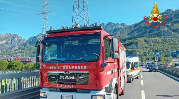 Ore 11.20. SS36: incidente sul Terzo Ponte, code verso Milano Incidente terzo ponte lecco ss36