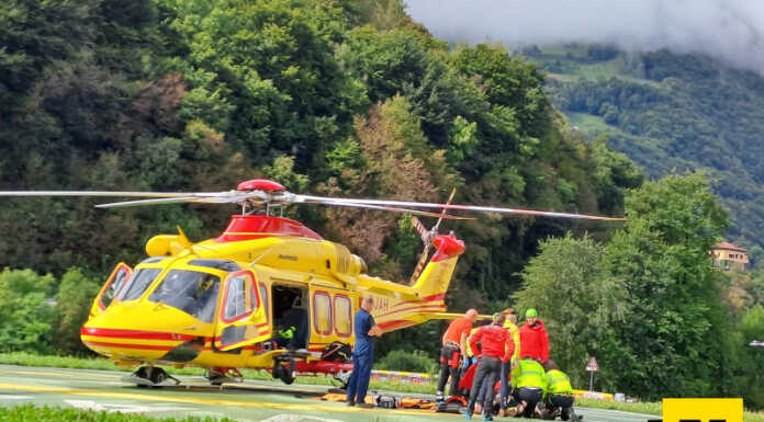 Infortunio sul lavoro in Val Biandino: grave operaio