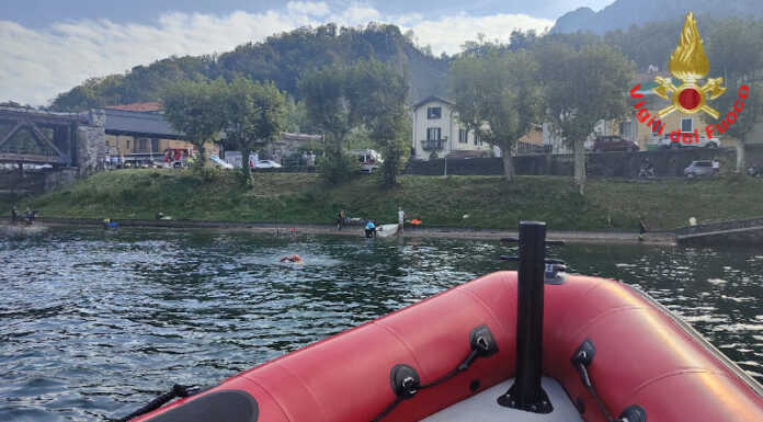 Lecco: si ribaltano con la barca. Paura per due persone