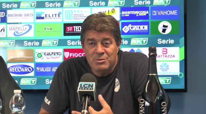 Calcio Lecco. Foschi “Mi aspetto una reazione d’orgoglio” Luciano Foschi, Conferenza pre Cittadella-Lecco