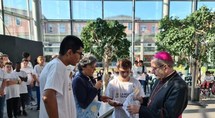 Mons. Delpini in visita alla Nostra Famiglia in occasione del 60° Bosisio Parini Nostra Famiglia Monsignor Delpini