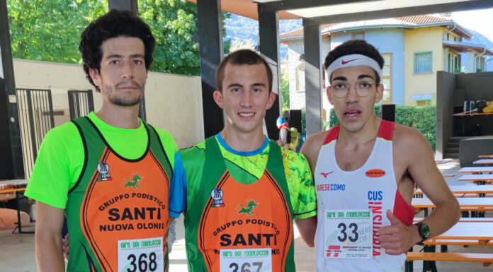 Giro dei Montecchi, trionfano Ivana Iozzia e Giovanni Zugnoni Podio maschile Giro dei Montecchi 2023