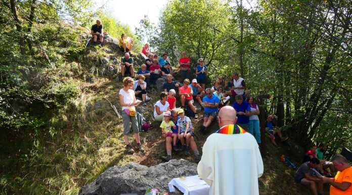 Gel Laorca. Domenica 27 ottobre la tradizionale messa al Sass Quader Messa al Sass Quader per il Gel Laorca