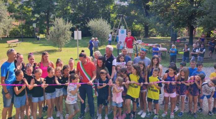 Valgreghentino. Inaugurata la nuova area skyfitness nel parco di via Selvetta Valgreghentino_inaugurazione_area_skyfitness_20230909