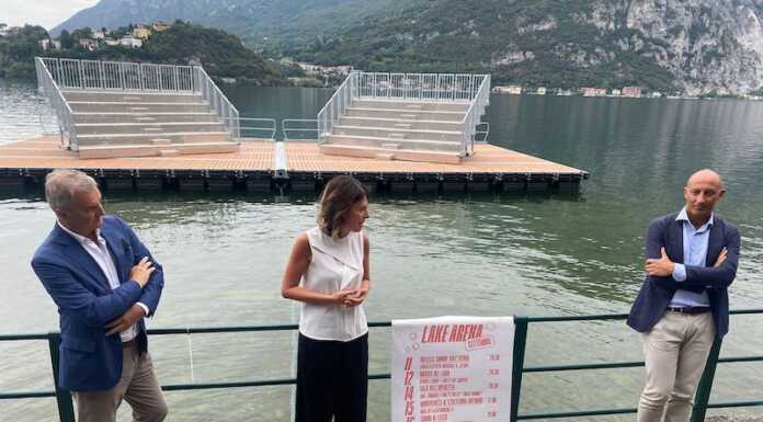 Ecco ‘Lake Arena’, tanti eventi sulla piattaforma galleggiante lake arena