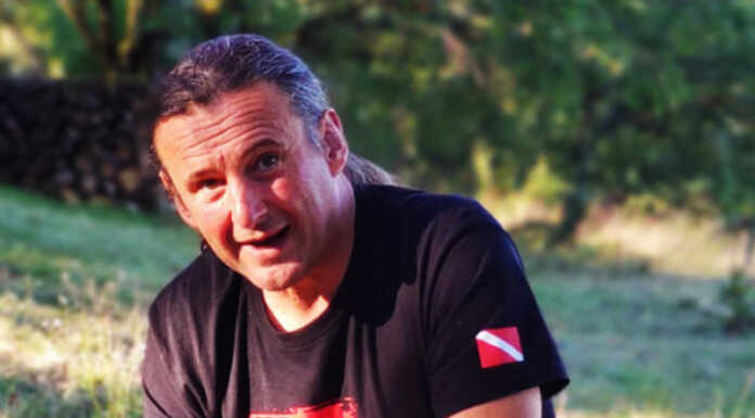 Lo speleosub Luigi Casati alla corte del Principe Alberto II di Monaco Luigi Casati