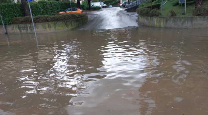Maltempo sferza il Lecchese: numerosi gli allagamenti Maltempo Olginate