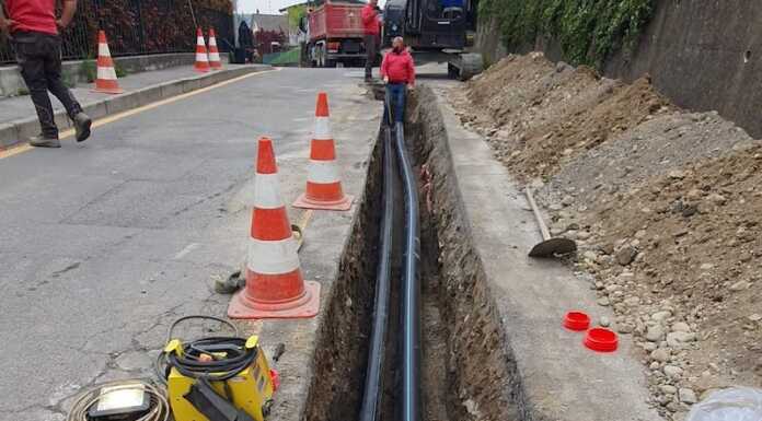 Efficientamento della rete idrica di Olginate: opere in via Diligenza completate lavori olginate lrh