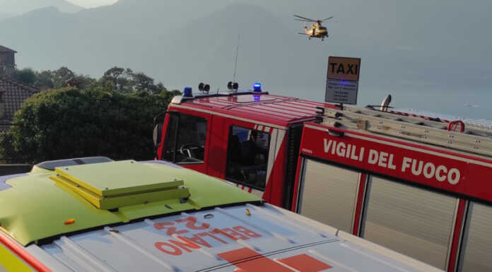 Incidente nei pressi del Castello di Vezio, turista si fa male alla caviglia soccorsi vezio infortunio